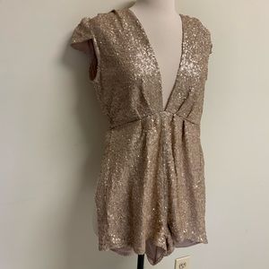 Tobi sequins romper